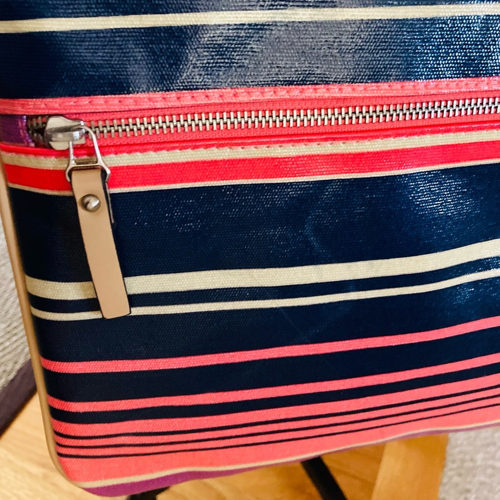 Merona Striped Crossbody Bag in Like New Condition